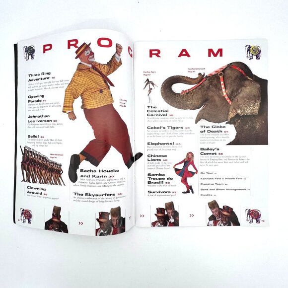 Ringling Bros. & Barnum & Bailey 133rd Edition Souvenir Program Embossed Print - Picture 6 of 16